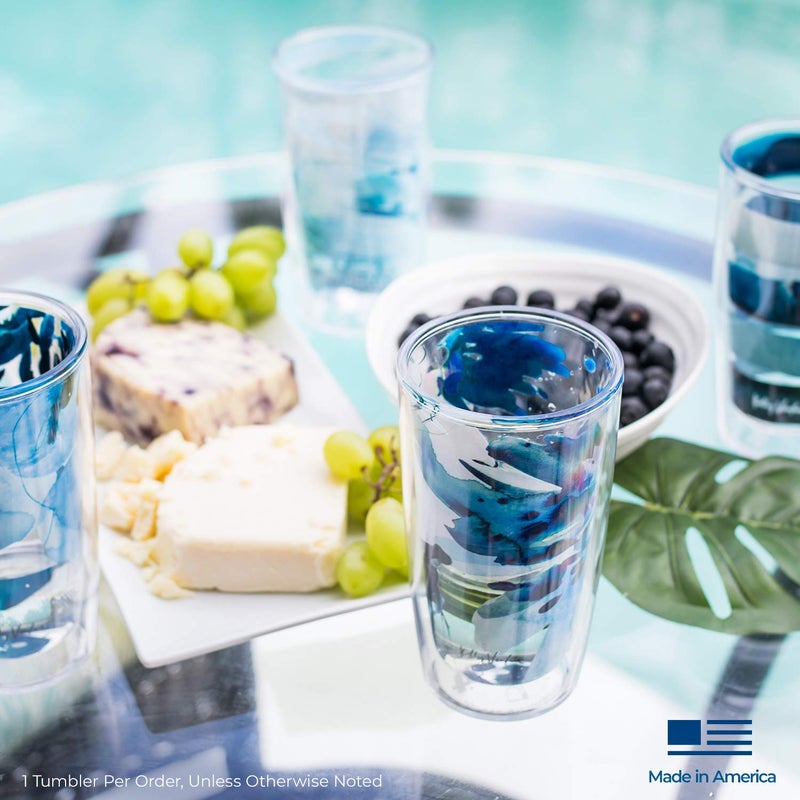 Tervis Made in USA Double Walled Kelly Ventura Insulated Tumbler Cup Keeps Drinks Cold & Hot, 16oz, Sorbet Stripe - Image 5